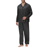 Conjunto de Pijama de Lujo para Hombre, Ropa de Dormir de Verano, Suave, de Felpa, Térmica, Tallas Grandes, Cuello en V, 2 Piezas, Pantalones y Camisa