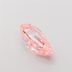 Diamant de laboratoire 1,51 ct, taille poire, rose intense fantaisie, clarté VS1, certifié IGI, marque VABS, diamant non monté pour bijoux - Product Image 4