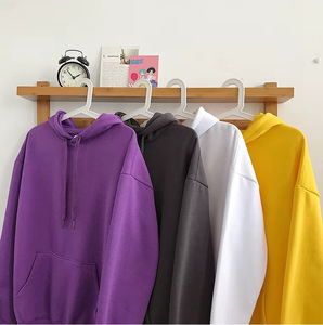 Personnalisé de haute qualité coton épais épais pull éponge français survêtement de haute qualité épaule tombante polaire sweat à capuche surdimensionné - Product Image 1