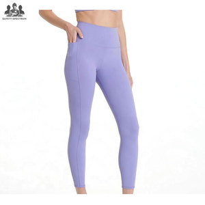 Leggings de Yoga para Mujer, Diseño Moderno 2025, Cintura Media Elástica, Color Sólido, Transpirables, Resistentes al Viento, Ecológicos, Control de Abdomen, Secado Rápido - Product Image 2