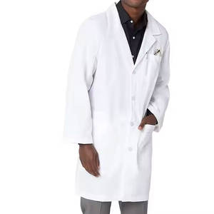 Blouse de laboratoire médicale en polyester, nouveau style, pour hommes, blouse de médecin, blouse d'hôpital - Product Image 1