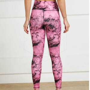 2025 logotipo personalizado sin costuras entrenamiento mujeres sublimación Leggings mejor venta Active Wear mujeres Yoga sublimación Leggings - Product Image 2