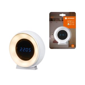 Luz nocturna recargable por USB Nightlux con reloj 0.3W CCT (Ledvance 757721) - Product Image 2