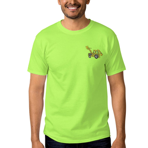 Camisetas de Manga Corta para Hombre, Cuello Redondo, Tejido Transpirable, Lavado Ácido, Fabricante Pakistaní de la Mejor Calidad, Servicio OEM - Product Image 1