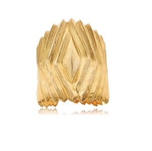 2027 China jewelry Unique Jewelry Trends punjab Contemporary Best Selling Heavy Brass Cuff Jewelry Christmas Sale Jewelry Gifts - Product Image 4