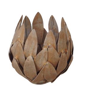 Bougeoir à finition naturelle Zink conçu avec support peint à la main en couleur pour bougeoir de Noël et de festival - Product Image 6