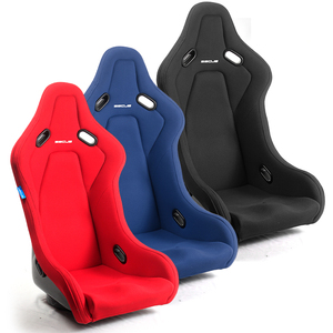 Asiento de Carreras Universal de Tela FRP Fantom SSCUS OEM Premium con Superficie Altamente Transpirable y Cómoda - Product Image 1