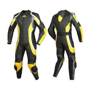 Traje de moto de último estilo, traje de carrera de cuero de motocicleta personalizado, traje de carreras de motorista, chaqueta de moto de cuero genuino, motocicleta - Product Image 3