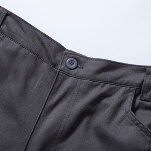 มาใหม่ล่าสุดระบายอากาศผู้ชายกางเกงคาร์โก้ที่มีกระเป๋าด้านข้างที่กําหนดเองสีกางเกงผู้ชายกางเกงออกกําลังกายกางเกงคาร์โก้ - Product Image 4