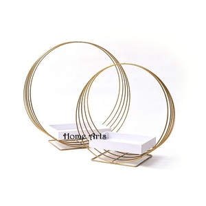 Latest Design Metal 2 Tier <b>Cake</b> Server With Bestest Quality Gold Color Dessert Snacks Server At Lowest Price - Product Image 6