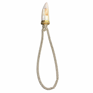 Collier pendentif en forme d'os de chien en alliage de zinc de qualité supérieure avec chaîne de pull durable pour la fabrication de bijoux DIY, la marque de mode pour animaux de compagnie - Product Image 1