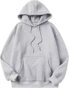 Sweat à capuche surdimensionné en coton à imprimé bouffant 3D avec logo personnalisé, sweat-shirt d'hiver en coton à épaules tombantes 2025 - Product Image 5