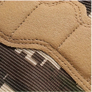 Guantes tácticos de medio dedo para hombre, equipo de Fitness deportivo de cuero duradero para exteriores, longitud de muñeca térmica lisa - Product Image 5