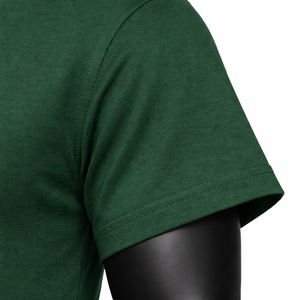 T-shirt pour homme à col rond uni, décontracté, streetwear, manches courtes, pour tous les jours, t-shirt personnalisé OEM pour homme - Product Image 4