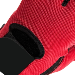 2025 mejor diseño sin dedos antideslizante agarre cómodos guantes para silla de ruedas transpirables y reflectantes para levantamiento de pesas - Product Image 3