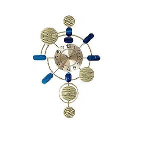 Horloge murale de décoration créative ronde élégante Horloge classique Horloge de salle à manger simple pour la maison - Product Image 1