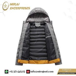 Hommes Mode Outwear Coupe-Vent Épaissir Parkas Manteaux En Gros Hommes Veste D'hiver Casual Vers Le Bas Manteaux Chauds À Capuche - Product Image 3
