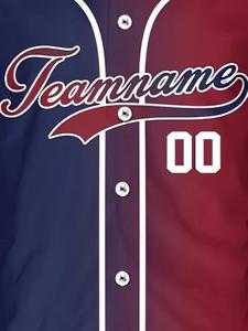 ชุดกีฬาเบสบอลระบายอากาศได้ดีสำหรับทีมและแฟนกีฬาชุดลำลองสวมใส่สบาย - Product Image 5