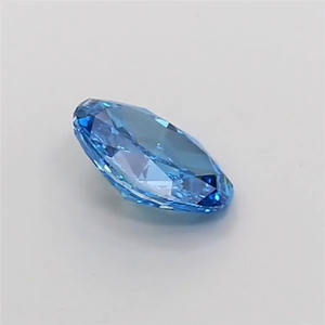 เพชรทรงรีสีฟ้าสดใส 1 กะรัต ผลิตในห้องปฏิบัติการ ความสะอาดระดับ VVS2 ตัดเยี่ยม แบบ CVD เพชรเม็ดเดี่ยว ได้รับการรับรองจาก IGI สำหรับแหวนเครื่องประดับ - Product Image 2