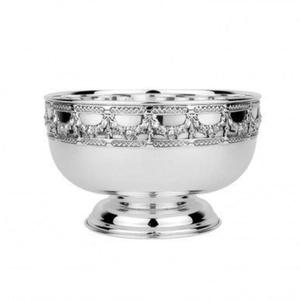 Bol de service en métal doré à larges bords avec finition miroir et idéal pour les dîners officiels et les fêtes haut de gamme - Product Image 6