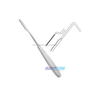 Cinceles quirúrgicos de acero inoxidable, sierras nasales con ángulo izquierdo, 17 cm - Product Image 5