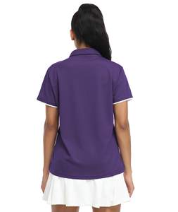 Verano informal para mujer para camisetas de polo Impreso personalizado 100% Algodón Ajuste suelto Mejor precio Mujeres para polo - Product Image 5