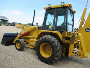 รถตักล้อยาง John Dear 410C สภาพดี พร้อมส่ง 100% รถตัก 410C มีสินค้าในสต็อก - Product Image 2