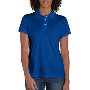 Polo superventas para mujer, ropa de calle estampada personalizada, Polo informal, servicio OEM, polos de talla grande para mujer - Product Image 5