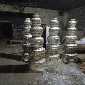 Modern Wooden Matka <b>Stand</b> for Wedding Decor - Product Image 5