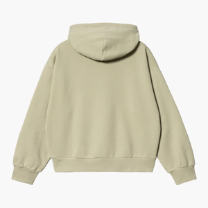2023 mujeres pulóver Streetwear Sudadera con capucha logotipo personalizado de talla grande sudaderas con capucha de mujer Unisex 100% algodón hombro caído - Product Image 6