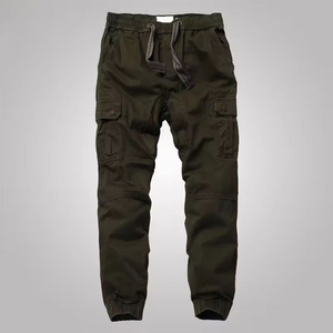 Custom Logo Streetwear Oversized Cheap Cargo Trousers Men <b>Stacked</b> <b>Joggers</b> Sweats Men Sweatpants Pants With Pockets - Product Image 3