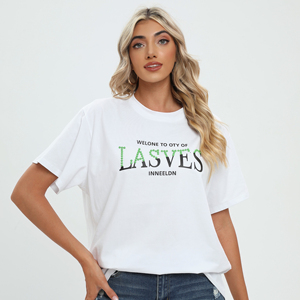 T-shirt 200 coton pour femmes en gros T-shirt moderne à la mode T-shirt de flocage de luxe de haute qualité pour femmes T-shirt pour femmes - Product Image 1