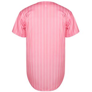 Camiseta de Béisbol Deportiva Sublimada Personalizada con Cuello en V y Manga Corta, Unisex, Clásica, con Botones, para Softbol, Hombre y Mujer - Product Image 2
