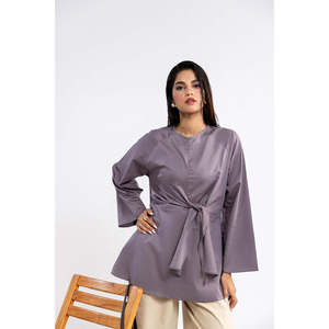 เสื้อคลุมผ้าฝ้ายวิสโคสย้อมสี รุ่น IPS-44136 ระบายอากาศได้ดี - Product Image 5