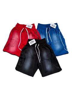 Nouveaux shorts de lavage à l'acide pour hommes tendances pour une usure confortable et facile pour les shorts de lavage à l'acide pour hommes personnalisés décontractés - Product Image 1