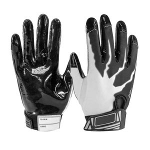 Gants de sport pour hommes conçus sur mesure pour les récepteurs de football américain et de rugby Équipement de sport de qualité supérieure - Product Image 1