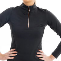 Haute qualité femmes vêtements équestres à manches longues équitation bonne qualité dame chemises équestres à vendre