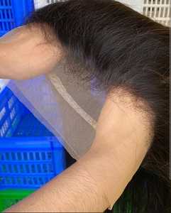 SOLDES DE FIN DE SAISON ÉLEVEZ VOTRE STYLE QUALITÉ SUPÉRIEURE 100% Vierge Remy Extensions de Cheveux Humains Perruques Silky Straight Wave BAS CHEVEUX - Product Image 4