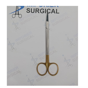 Tijera de IRIS de acero inoxidable, punta fina afilada, instrumentos quirúrgicos, microdisección oftálmica, proveedor de herramientas médicas - Product Image 3