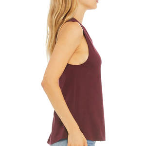 Camiseta transpirable sin mangas de algodón para mujer Bella Canvas - Product Image 3