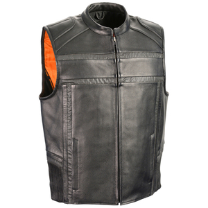 Chaleco de Cuero Personalizado de Alta Calidad con el Último Diseño de 2025 para Hombre, Transpirable y Cómodo, Servicio OEM y ODM - Product Image 5