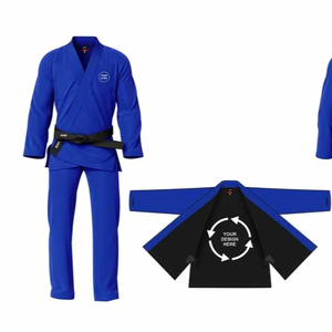 Wholesale Custom Jiu-Jitsu Kimono Custom BJJ Gi Suits Brazilian Jui Jitsu White Uniform Judo Martial <b>Art</b> Style - Product Image 1