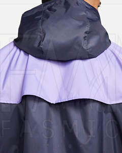 Vestes coupe-vent respirantes de couleurs contrastées de qualité supérieure avec taille personnalisée Veste de pluie d'hiver à vendre - Product Image 4