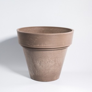 Pot de plantes en terre cuite en résine, Pots ronds en terre cuite, jardinières en plastique, vente en gros - Product Image 1