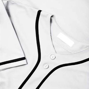 Maillot de baseball pour homme, best-seller, vente en gros d'usine, respirant, design personnalisé, 100% polyester, antibactérien, col en V, séchage rapide - Product Image 4