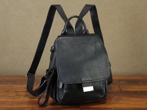 2024 กระเป๋าผ้าอ้อมหนังผ้าอ้อมเดินทางที่ดีที่สุดกระเป๋าเป้สะพายหลังผู้หญิงVINTAGE Casual DaypackวิทยาลัยLBK-0002D - Product Image 2