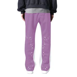 Pantalones Deportivos de Pierna Ancha Estilo Bootcut al por Mayor OEM, Fabricante de Ropa Urbana, Pantalones Deportivos Personalizados, Pantalones Deportivos Acampanados para Hombre - Product Image 3