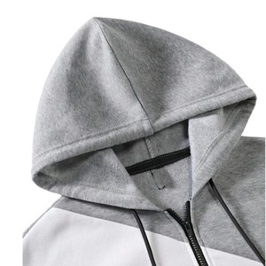 Sudadera con capucha personalizada al por mayor para hombre, 350 g/m², forro polar, estilo streetwear, con estampado en relieve, para marcas de streetwear estadounidenses, proveedor mayorista. - Product Image 3