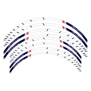 Set di Strisce Adesive per Cerchioni Moto Honda Transalp XL750 2023 con Adesivi per Ruote per Decorazione - Product Image 2