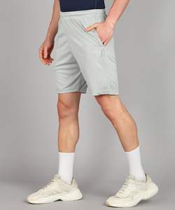 Men's <b>Super</b> Combed Cotton Straight Fit Solid <b>Shorts</b> with Side Pockets 100% Eco-Friendly Cotton - Product Image 2